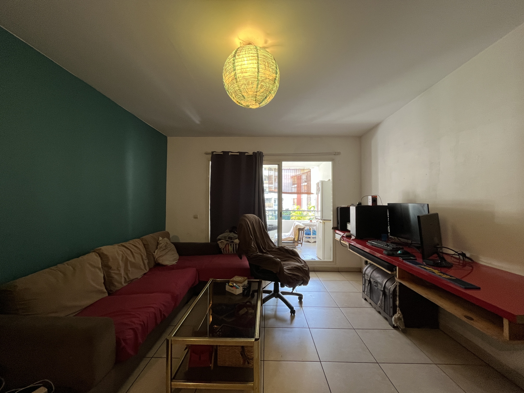 SAINT DENIS (Résidence LES MARQUISES) - T2 avec jardin loué 690€CC
