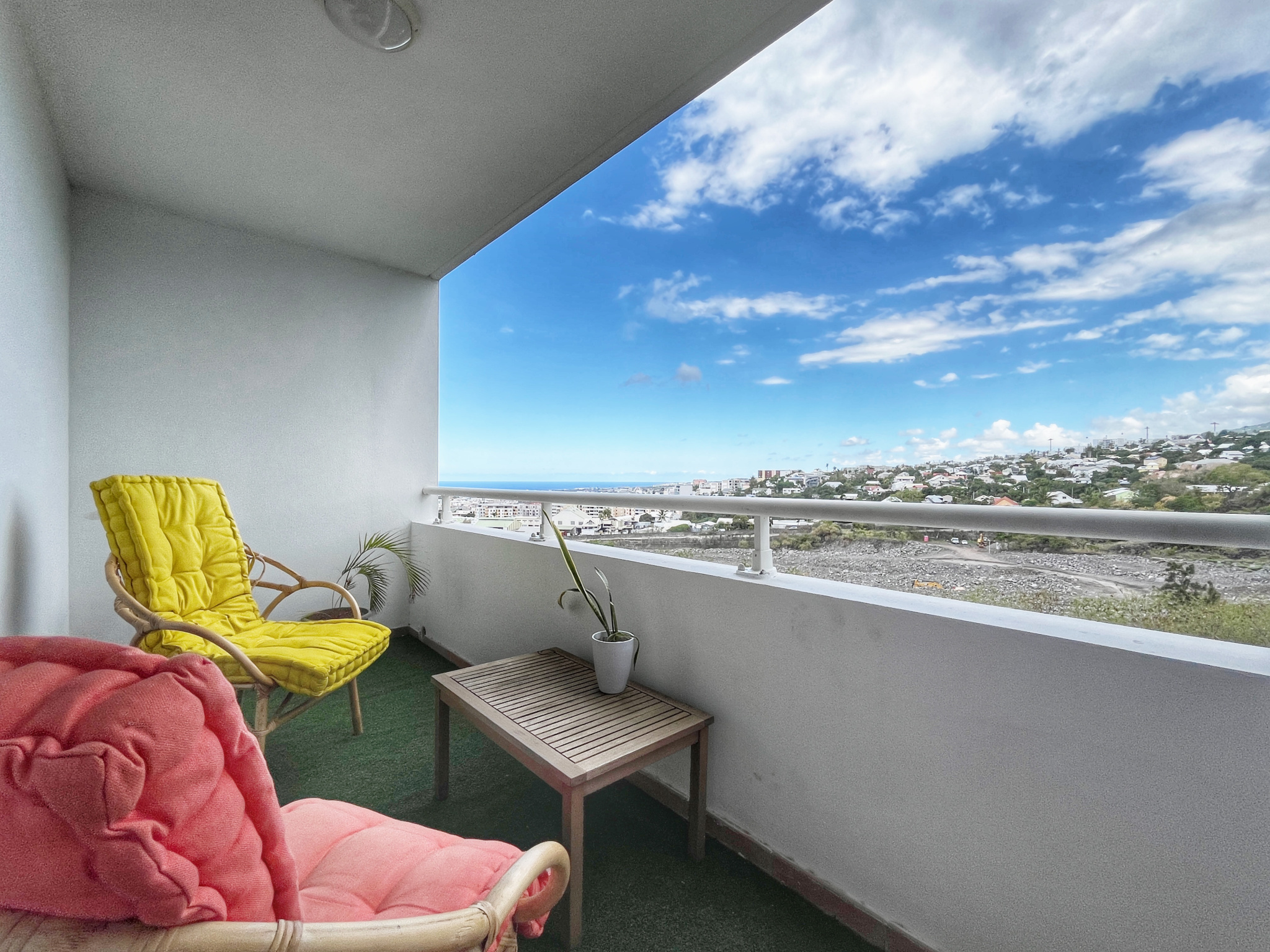 ST DENIS (MONTGAILLARD) - APPARTEMENT T2 VUE MER LOUÉ NU 650€CC/mois - 1